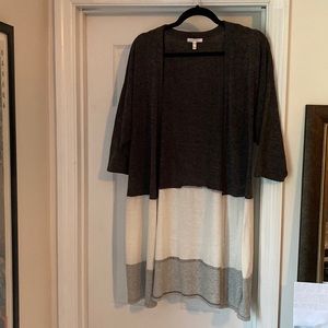 Color Block Cardigan